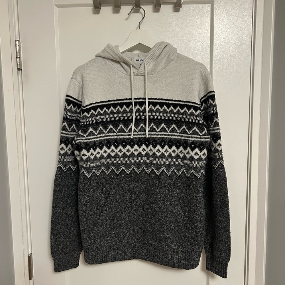 Old Navy Knitted Sweater Hoodie